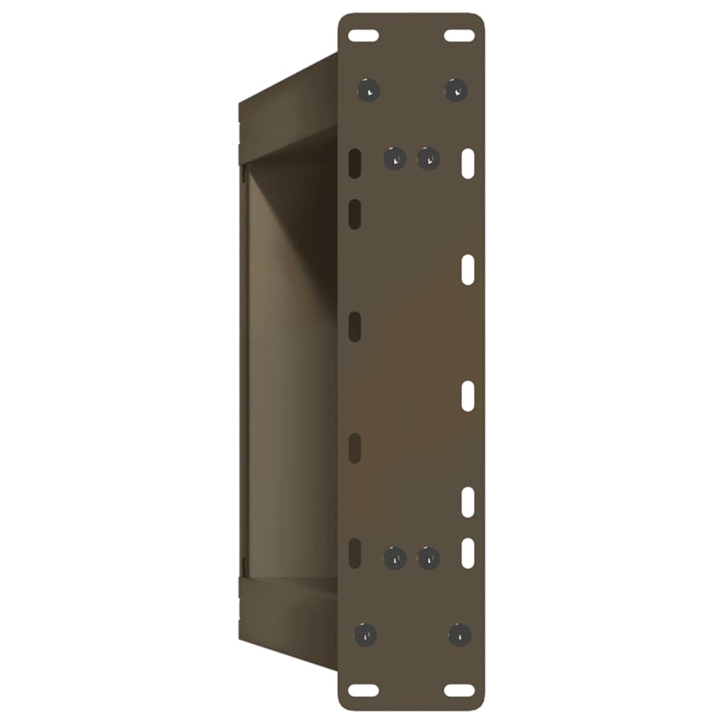 Gambe Tavolino Caffè a U 2 pz 38x(42-43) cm Acciaio - homemem39
