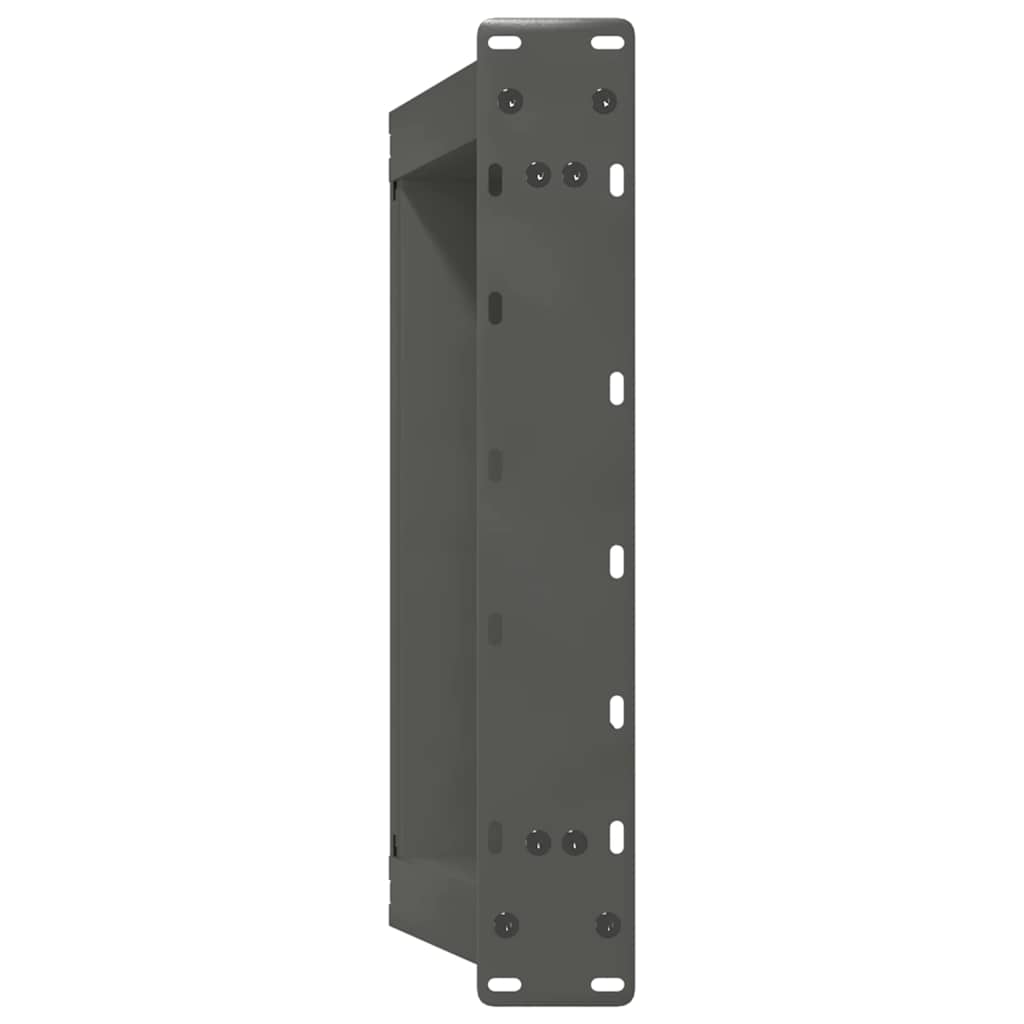 Gambe per Tavolino da Caffè forma U 2 pz Antracite 50x(42-43)cm