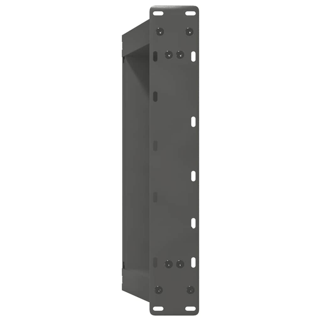Gambe per Tavolino da Caffè forma U 2 pz Antracite 60x(42-43)cm