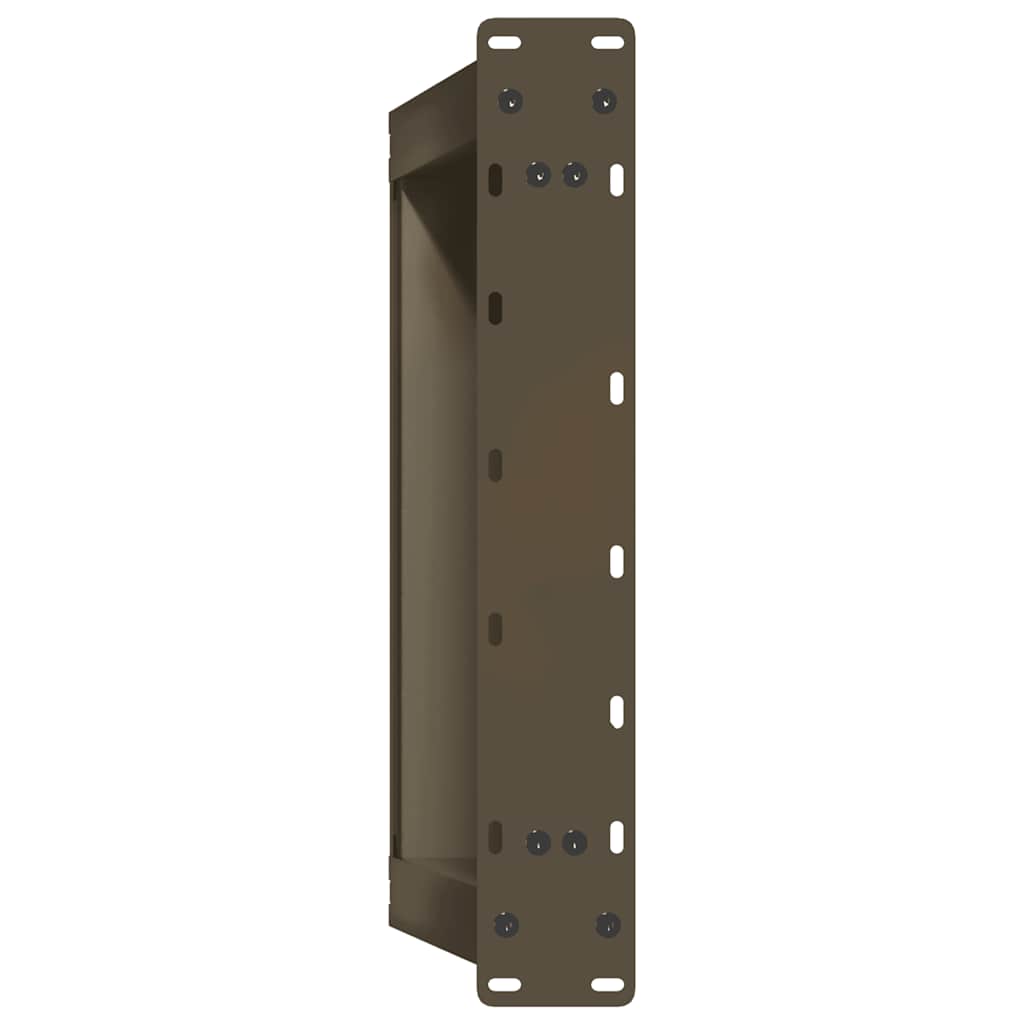 Gambe per Tavolino da Caffè forma U 2 pz Naturale 60x(42-43) cm