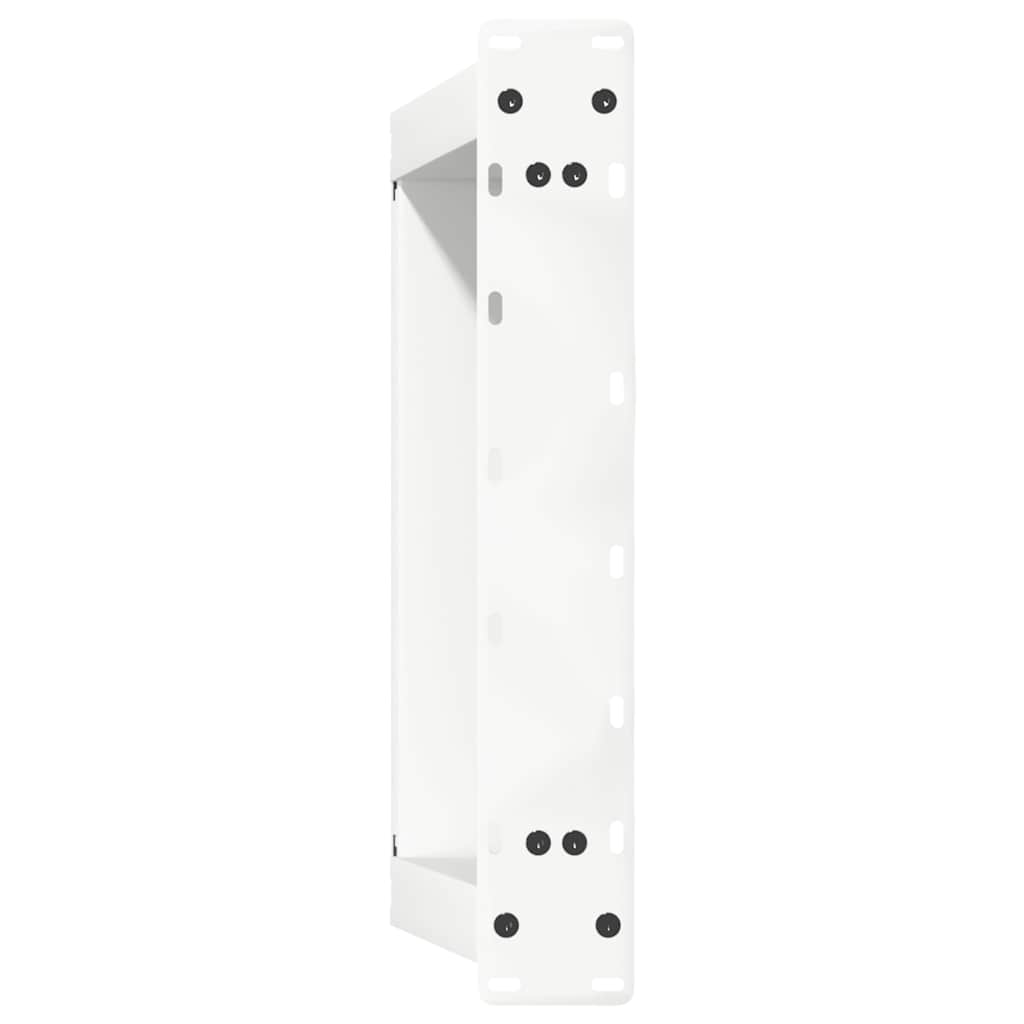 Gambe Tavolino Caffè a U 2 pz Bianco 70x(42-43) cm Acciaio - homemem39