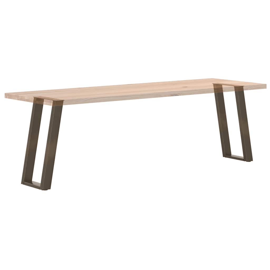 Gambe Tavolo Consolle a U 2 pz 38x(72-73) cm Acciaio - homemem39