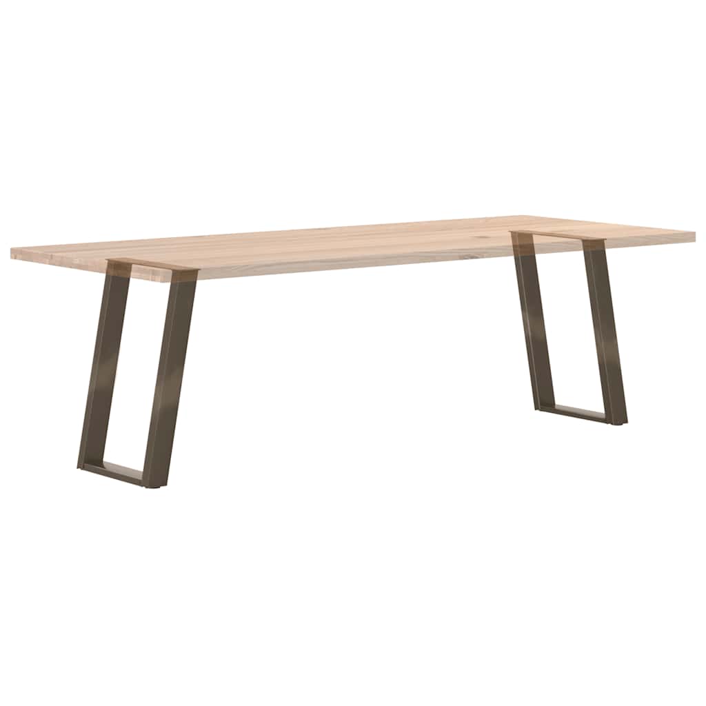 Gambe Tavolo Pranzo a U 2 pz 60x(72-73) cm Acciaio - homemem39