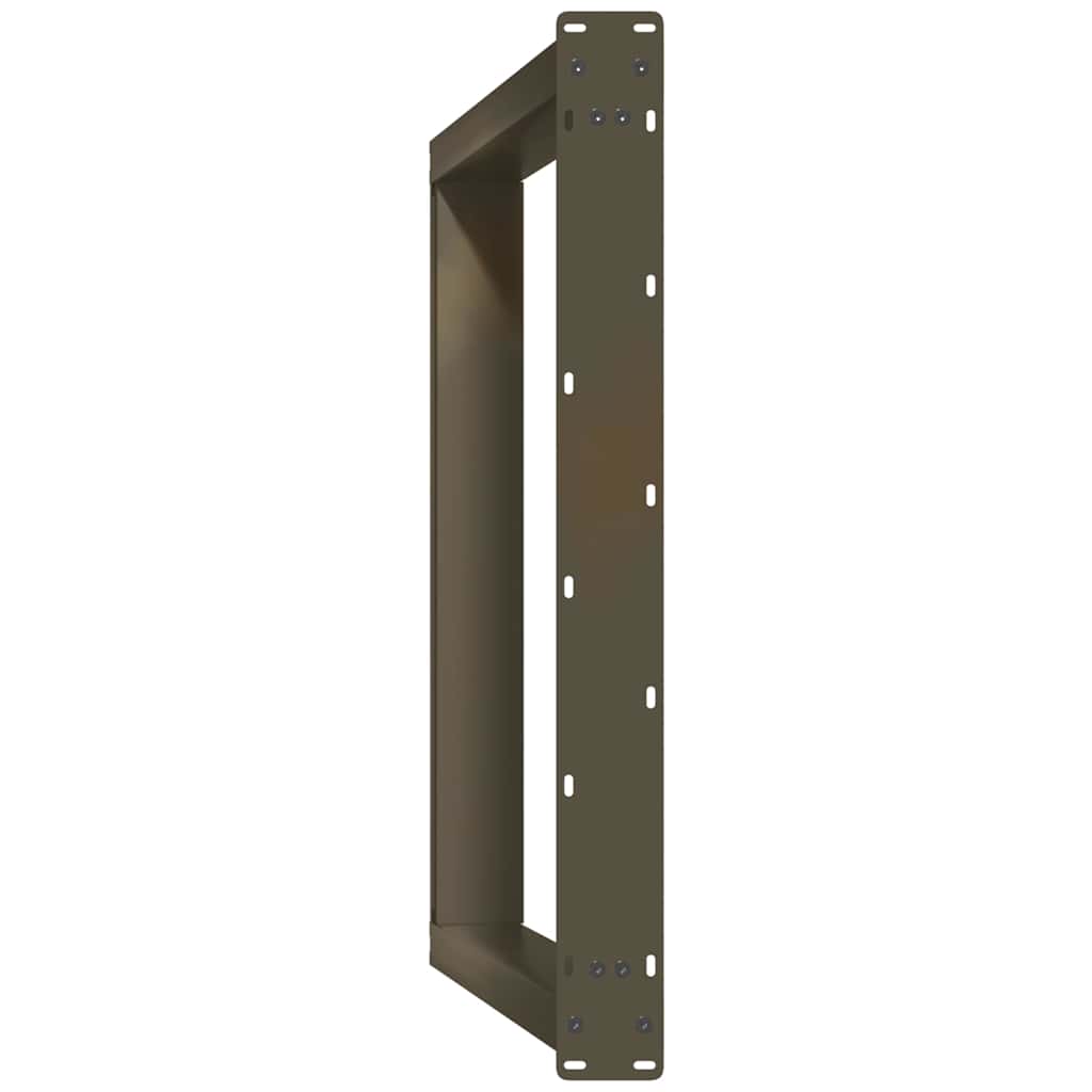Gambe Tavolo Pranzo a U 2 pz 70x(72-73) cm Acciaio - homemem39