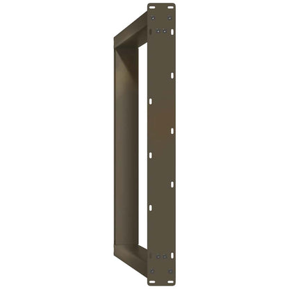 Gambe Tavolo Pranzo a U 2 pz 80x(72-73) cm Acciaio - homemem39