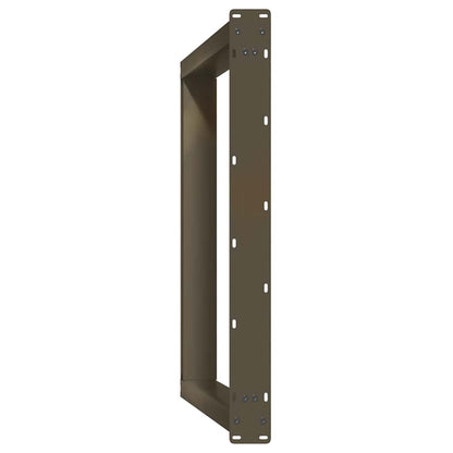 Gambe Tavolo Pranzo a U 2 pz 100x(72-73) cm Acciaio - homemem39
