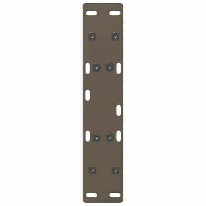 Gambe Tavolino da Caffè a A 2 pz 30x(30-31) cm in Acciaio