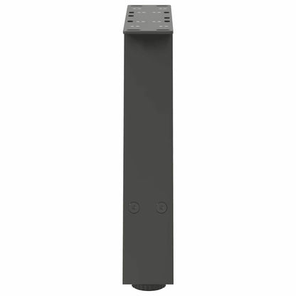Gambe per Tavolino da Caffè forma A 2 pz Antracite 40x(30-31)cm