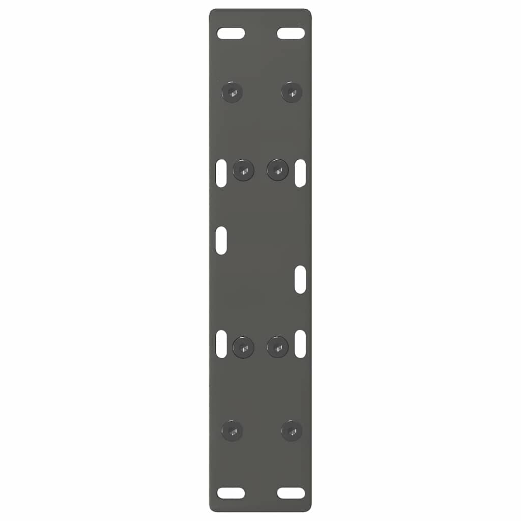 Gambe Tavolino Caffè a A 2 pz Antracite 40x(30-31)cm in Acciaio - homemem39