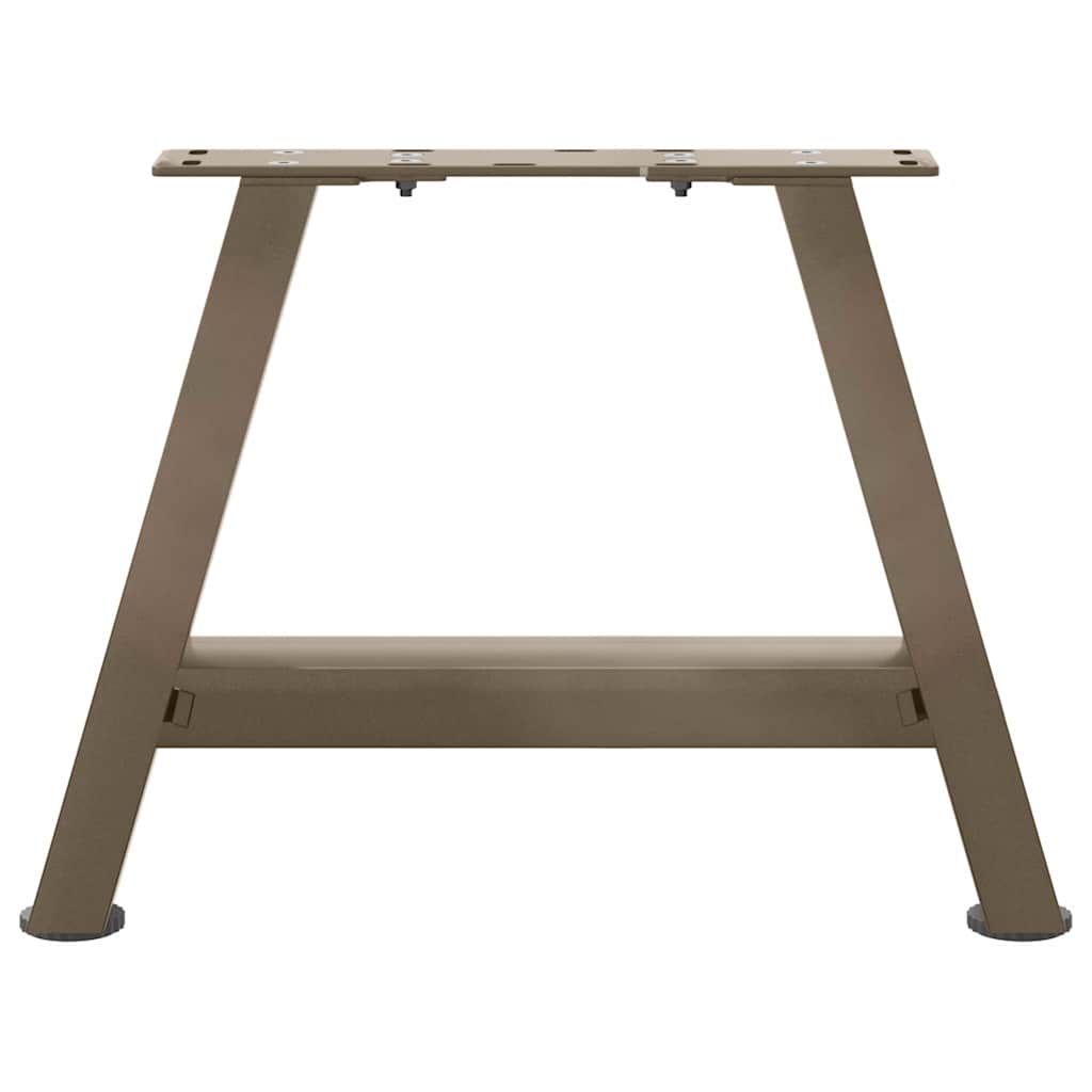 Gambe Tavolino da Caffè a A 2 pz 40x(30-31) cm Acciaio - homemem39