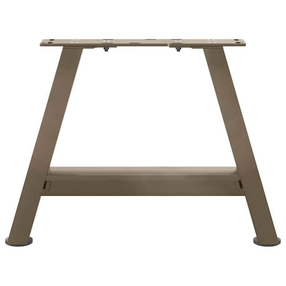 Gambe Tavolino da Caffè a A 2 pz 40x(30-31) cm Acciaio - homemem39