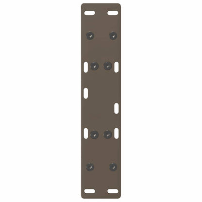 Gambe Tavolino da Caffè a A 2 pz 40x(30-31) cm Acciaio - homemem39