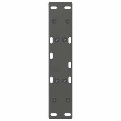 Gambe Tavolino Caffè a A 2 pz Antracite 50x(30-31)cm in Acciaio - homemem39