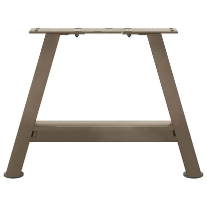 Gambe Tavolino da Caffè a A 2 pz 50x(30-31) cm in Acciaio - homemem39