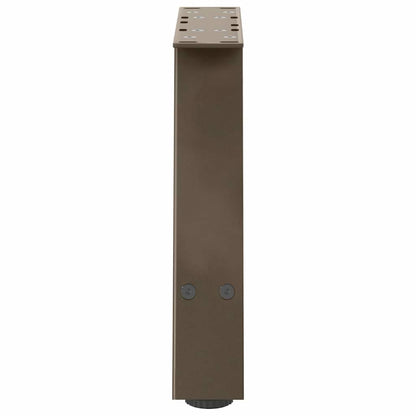 Gambe Tavolino da Caffè a A 2 pz 50x(30-31) cm in Acciaio - homemem39