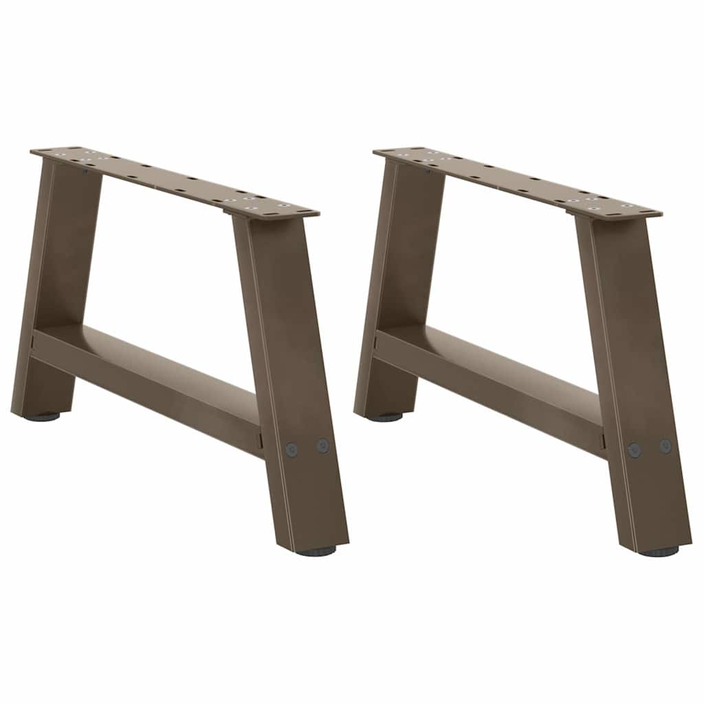 Gambe per Tavolino da Caffè a Forma di A 2 pz 60x(30-31) cm