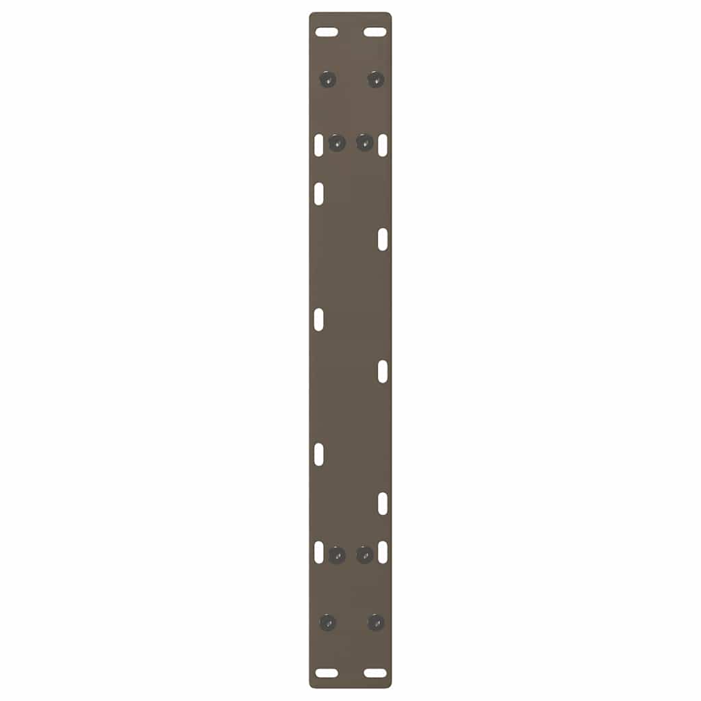 Gambe per Tavolino da Caffè a Forma di A 2 pz 60x(30-31) cm Acciaio