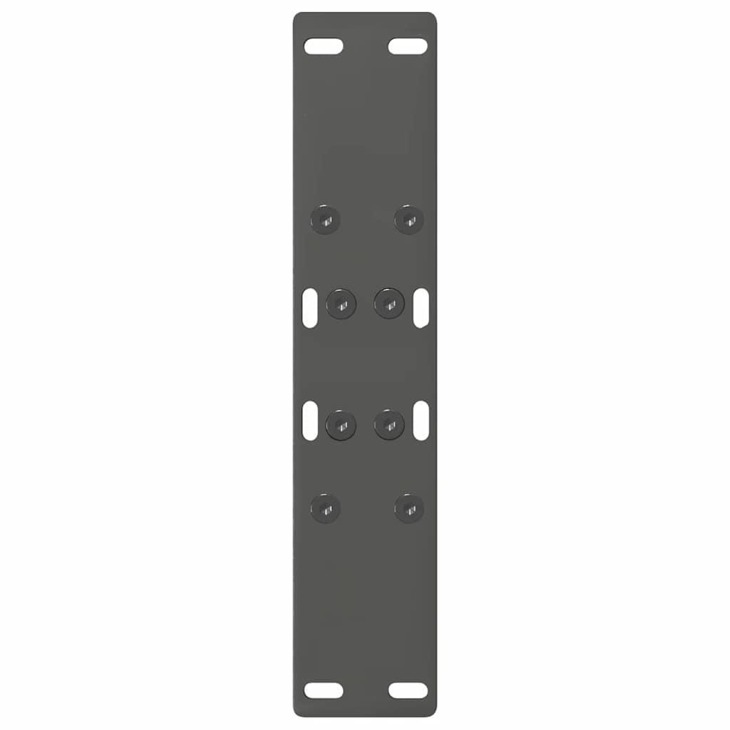 Gambe Tavolino Caffè a A 2 pz Antracite 38x(42-43)cm in Acciaio - homemem39