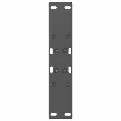 Gambe Tavolino Caffè a A 2 pz Antracite 38x(42-43)cm in Acciaio - homemem39