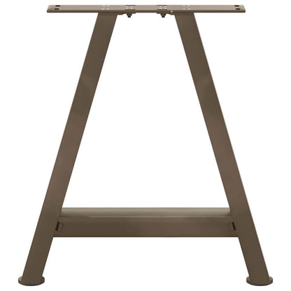 Gambe Tavolino da Caffè a A 2 pz 38x(42-43) cm Acciaio