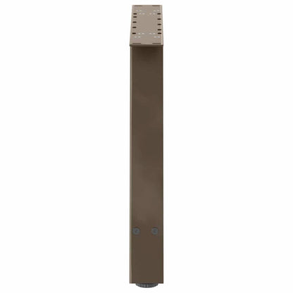 Gambe per Tavolino da Caffè a Forma di A 2 pz 60x(42-43) cm Acciaio | homemem39