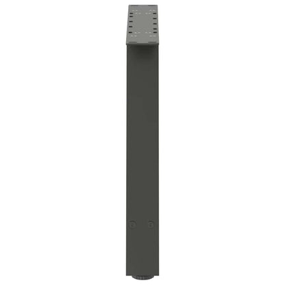 Gambe per Tavolino da Caffè forma A 2 pz Antracite 70x(42-43)cm