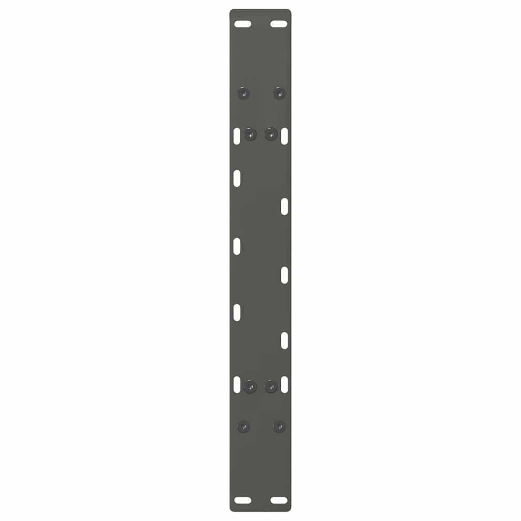 Gambe Tavolino Caffè a A 2 pz Antracite 70x(42-43)cm in Acciaio - homemem39