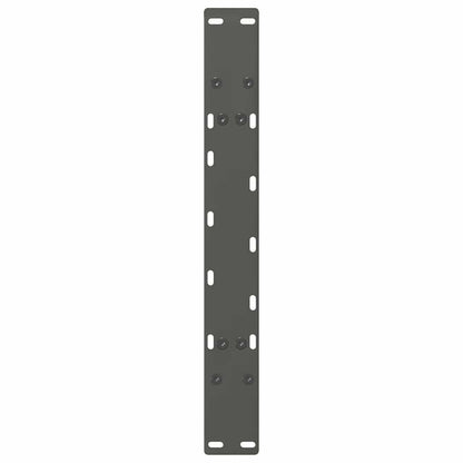Gambe Tavolino Caffè a A 2 pz Antracite 70x(42-43)cm in Acciaio - homemem39