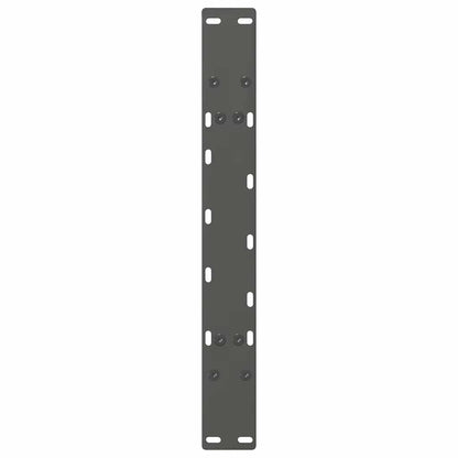 Gambe per Tavolino da Caffè forma A 2 pz Antracite 70x(42-43)cm