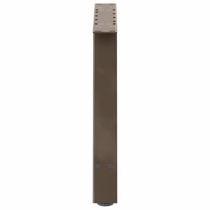 Gambe Tavolino da Caffè a A 2 pz 70x(42-43) cm Acciaio
