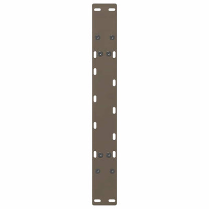 Gambe Tavolino da Caffè a A 2 pz 70x(42-43) cm Acciaio