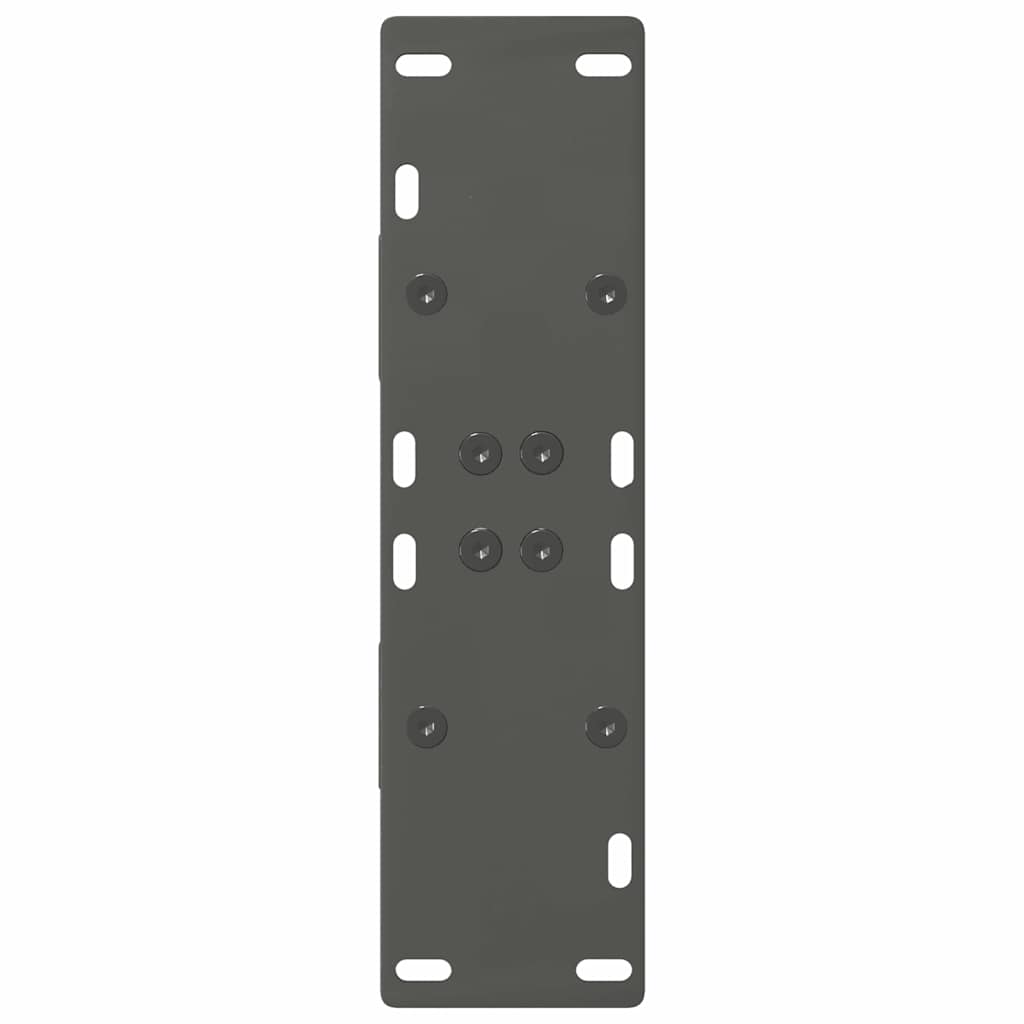Gambe per tavolo da pranzo forma A 2 pz Antracite 50x(72-73) cm