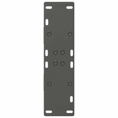 Gambe per tavolo da pranzo forma A 2 pz Antracite 50x(72-73) cm