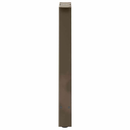 Gambe Tavolino da Caffè a A 2 pz 50x(72-73) cm Acciaio - homemem39