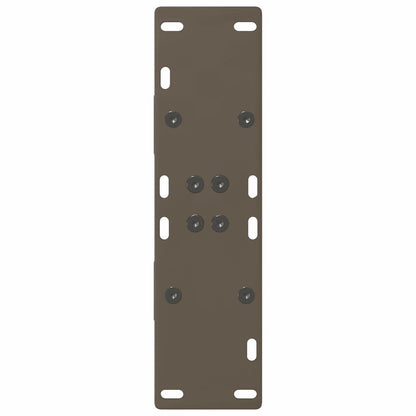 Gambe Tavolino da Caffè a A 2 pz 50x(72-73) cm Acciaio - homemem39