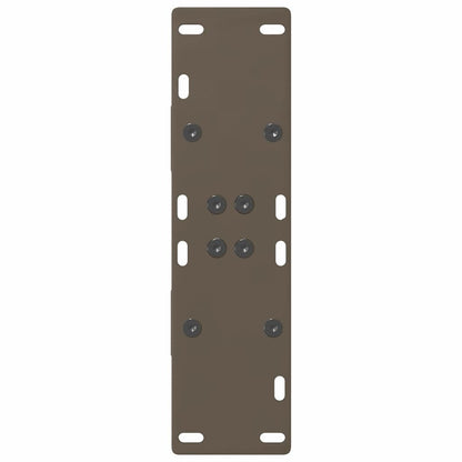 Gambe Tavolino da Caffè a A 2 pz 60x(72-73) cm Acciaio - homemem39