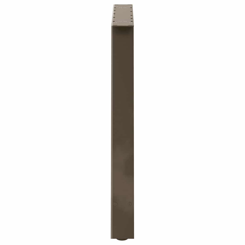 Gambe per tavolo da pranzo a forma di A 2 pz 90x(72-73) cm