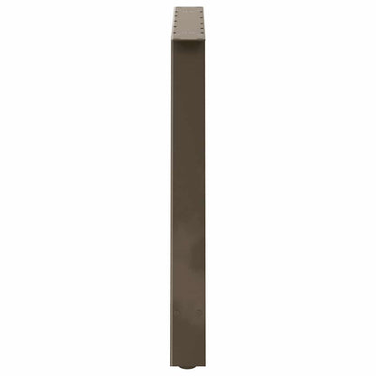 Gambe per tavolo da pranzo a forma di A 2 pz 90x(72-73) cm
