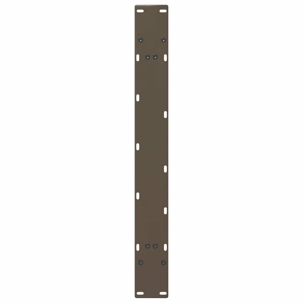 Gambe Tavolino da Caffè a A 2 pz 90x(72-73) cm Acciaio - homemem39