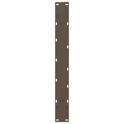 Gambe Tavolino da Caffè a A 2 pz 90x(72-73) cm Acciaio - homemem39