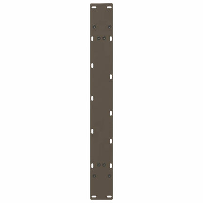 Gambe Tavolino da Caffè a A 2 pz 100x(72-73) cm Acciaio - homemem39