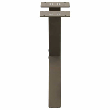 Gambe per Tavolino da Caffè forma X 2 pz Naturale 30x(30-31) cm