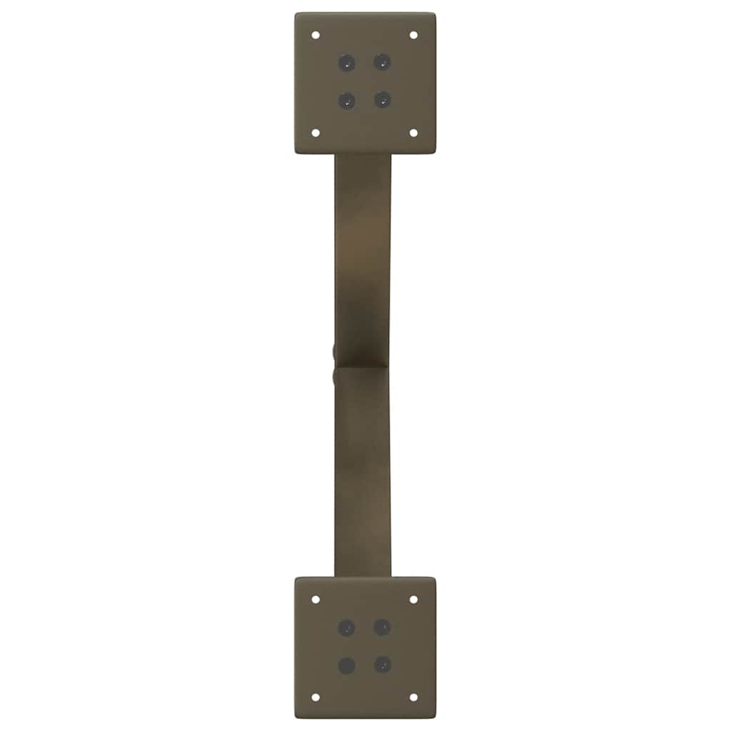 Gambe Tavolino Caffè a X 2 pz Naturale 60x(30-31) cm in Acciaio - homemem39