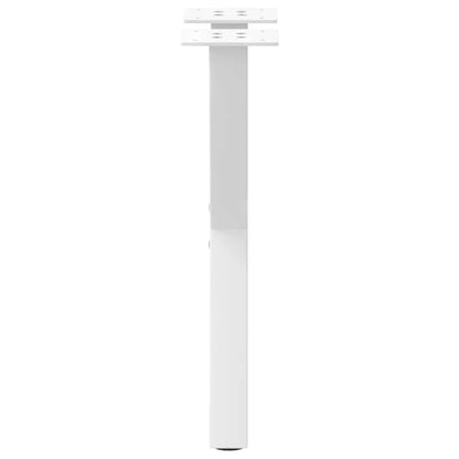 Gambe per Tavolino da Caffè forma X 2 pz Bianche 28x(42-43) cm