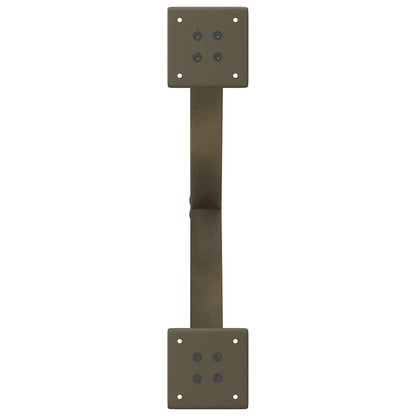 Gambe Tavolino Caffè a X 2 pz Naturale 60x(42-43) cm Acciaio - homemem39
