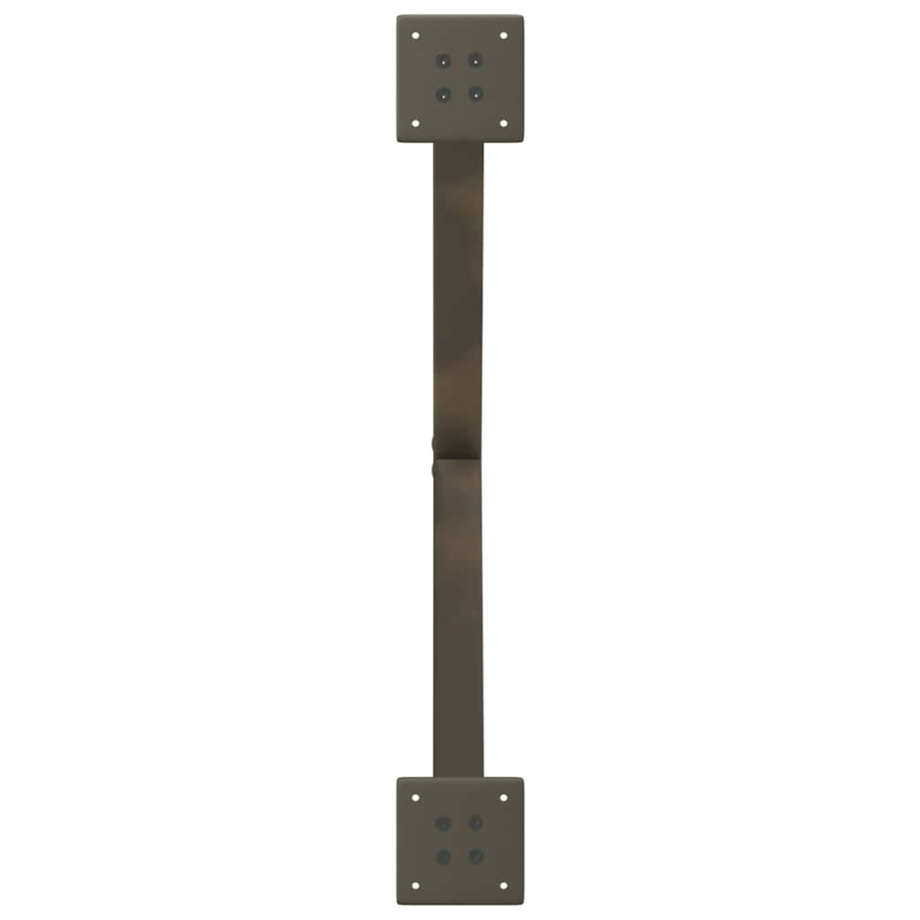 Gambe Tavolino Caffè a X 2 pz Naturale 70x(42-43) cm Acciaio - homemem39
