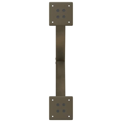 Gambe Tavolo Pranzo a X 2 pz Naturale 57x(72-73) cm Acciaio - homemem39