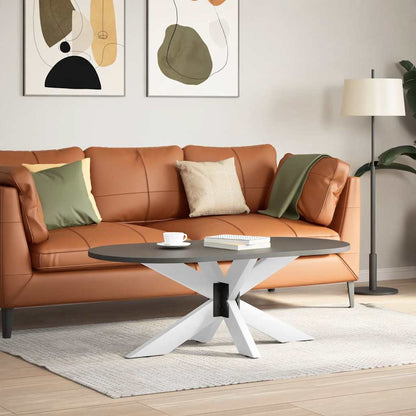 Gamba tavolino da caffè a forma di ragno bianca 98x58x(42-43)cm