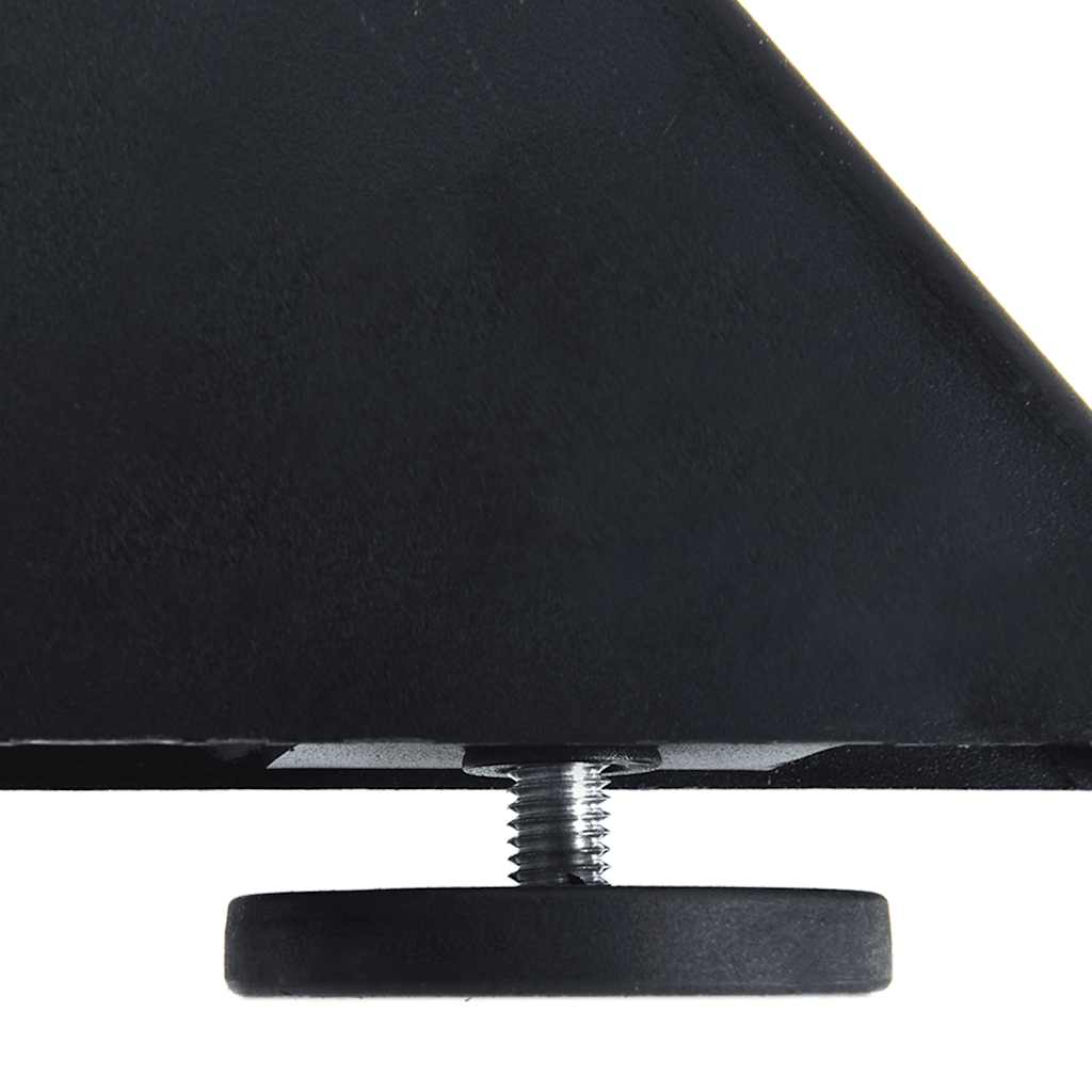 Gamba per tavolino da caffè a ragno antracite 98x58x(42-43) cm