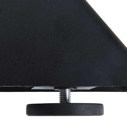 Gamba per tavolino da caffè a ragno antracite 98x58x(42-43) cm